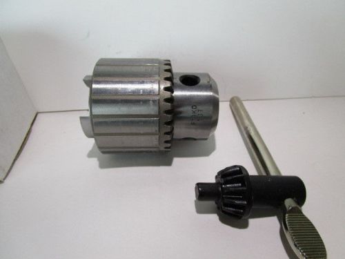 DRILL CHUCK 3/16&#034;-3/4&#034; Capacity # 3 Jacobs Taper Mount F19KD