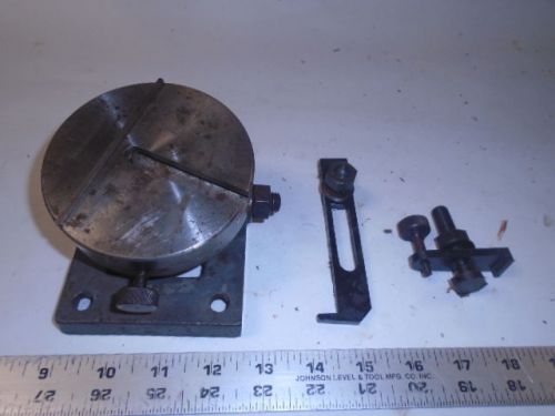 MACHINIST LATHE MILL German Precision Micro Tilting Rotary Table 4&#034; Graduated