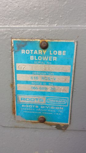 roots blower 616 rsc v
