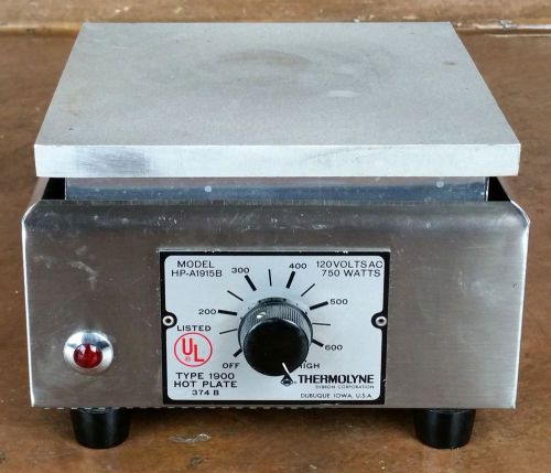Barnstead Thermolyne Type 1900 Laboratory Hot Plate * Model: HPA1915B * Tested