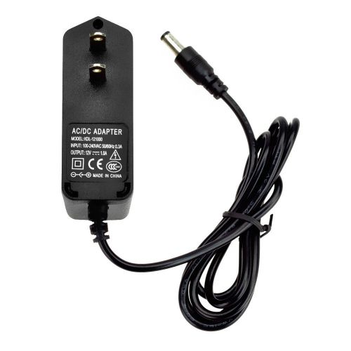 AC Converter Adapter DC 12V 1A Power Supply Charger US DC 5.5mm x 2.1mm 1000mA 5