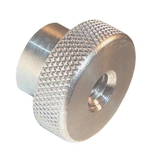 Morton Stainless Steel Knurled Head Nuts, Inch Size, 10-32 Thread Size, 7/16&#034;