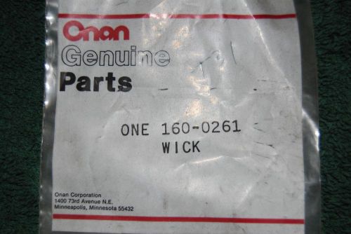 Genuine Onan Wick 160-0261; Free shipping!!