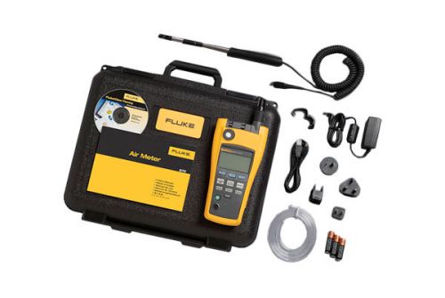 Fluke 975v airmeter with velocity probe - new - w/ new calibration &amp; certificate for sale