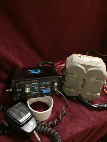 Galls street thunder Amplifier Siren Model ST240 With Galls Sk145 Speaker