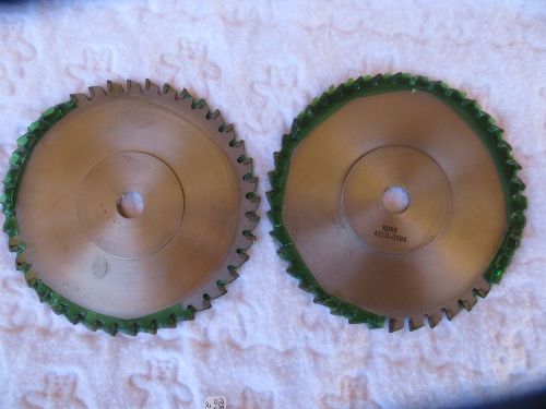 2 rohr aircraft corporation vintage unused 6 inch saw blade  40 tooth aerospace for sale