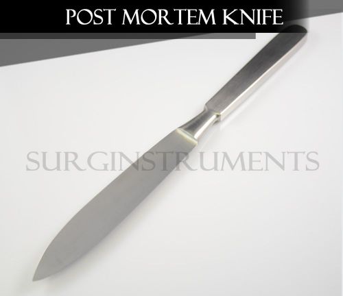 Stainless steel autopsy post mortem disection knife blade - single edge 11&#034; for sale