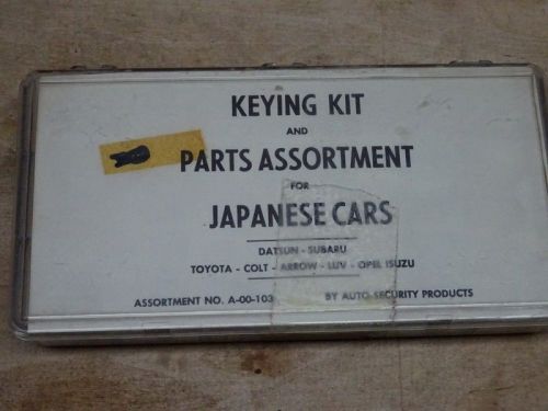 Asp a-00-103 japanese car lock service kit datsun subaru opel honda toyota for sale