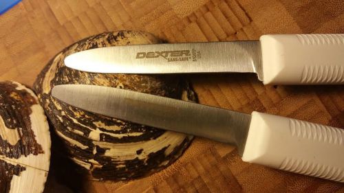 Two (2) Dexter Russell Clam/Shellfish  Knives. NSF Rated. SaniSafe. Model S127