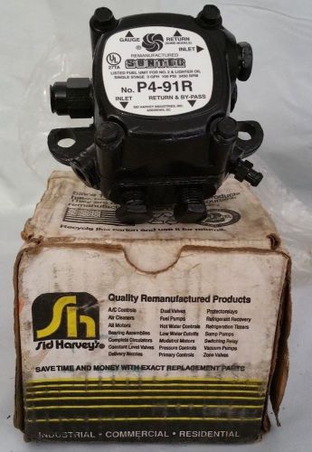 Sid Harvey P4-91R Suntec &#034;A&#034; Series Fuel Pump A2VA-7116  CW-R 3450 rpm