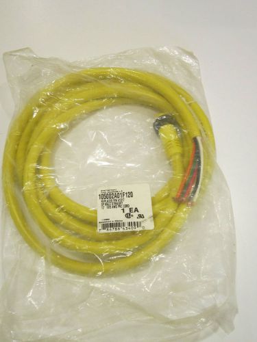 BRAD HARRISON WOODHEAD 105002A01F120 5P MALE STRAIGHT 12 FT 16/5 AWG CABLE-WIRE