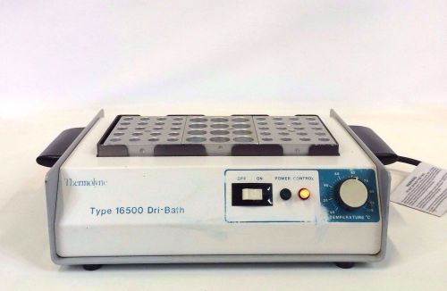 Thermolyne 16500 Dri-Bath Lab Heatblock Dry Bath Heater Incubator w/ 3 Block