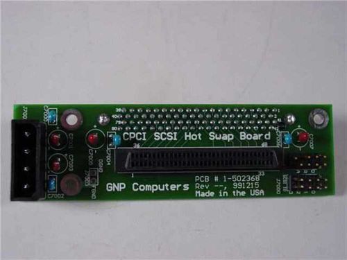 GNP Computers 1-502368 PDSi CPCI SCSI Hot Swap Board
