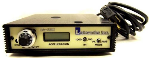 Labworks Instrument IA-120-M Acceleration Input Amplifier With IA-110 Input Amp