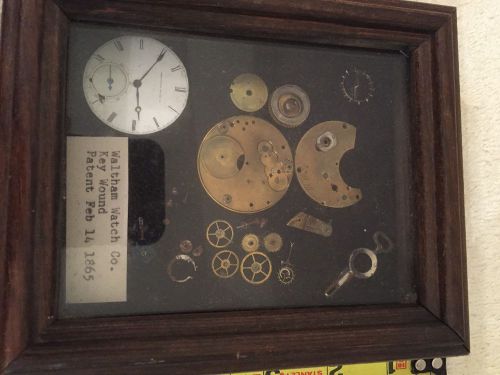 Watch assembly on display