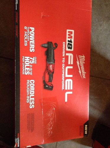 Milwaukee 2709-22 M18 FUEL SUPER HAWG 1/2&#034; Right Angle Drill Kit