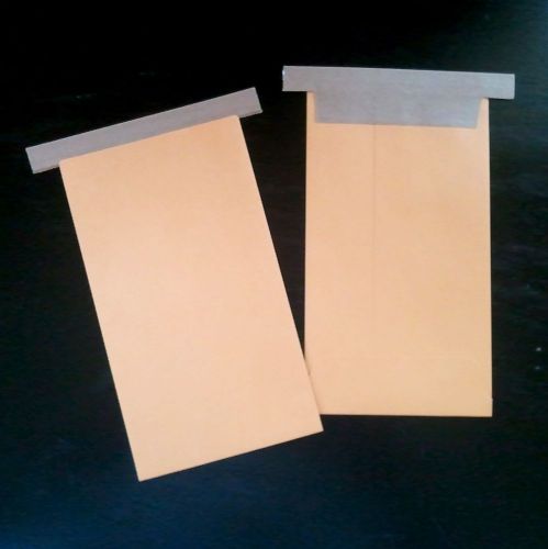 Tin Tie Dry Sample Envelopes 4 X 7 32 lb. Reclosable (Qty 250)