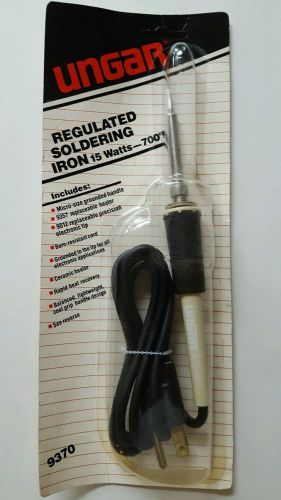 Ungar #9370 Regulated Soldering Iron 15 Watts-700 Deg.F - NOS NIB