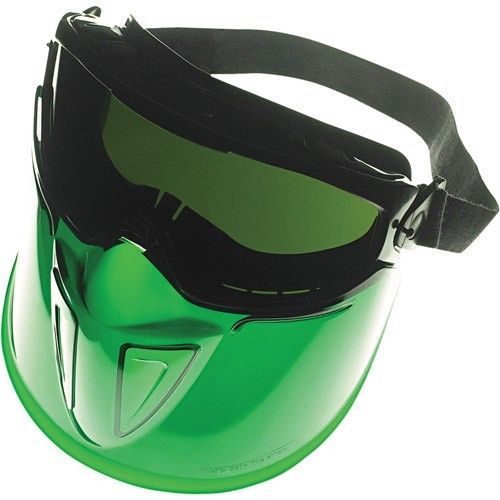 SAFETY GLASSES GOGGLES THE SHIELD MONOGOGGLE XTR SMOKED LENS IR 3.0