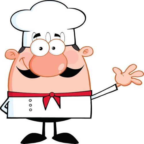 30 Custom Little Chef Personalized Address Labels