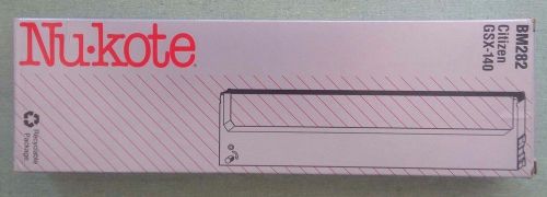 Vintage Nukote BM282 Black Printer Ribbon for Citizen GSX-140