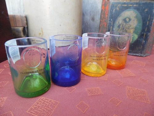 Ciroc Bottle Upcycled Shotglass variety set! Groomsman Gift Mancave Bar Wedding
