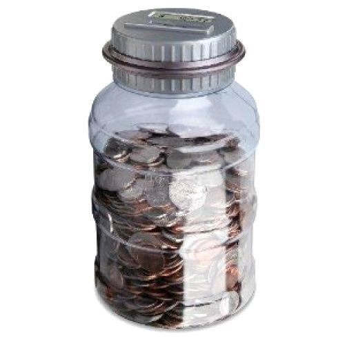 NEW! Automatic Digital Coin Money Counter Jar Loose Change Kids Piggy Bank GIFT