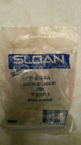 Sloan H-633-AA H-633-AA Sweat Solder Kit for 1&#034; Supply (Closet or Urinal)