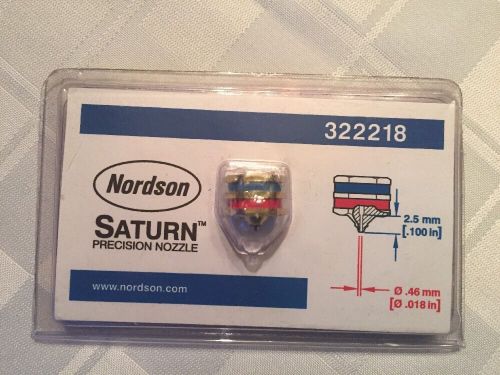 One Nordson Saturn Precision Nozzle Part Number 322218