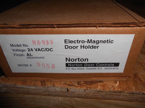 NORTON ELECTROMAGNETIC DOOR HOLDER R6935 24 VAC/DC