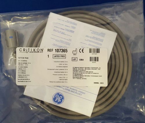 Critikon 12 Foot Air Hose - Reference: 107365 - NEW