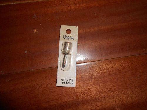 UNGAR PL-113 IRON-CLAD THREAD-ON SOLDER TIP FOR THE LISTING BELOW --- LOT 858