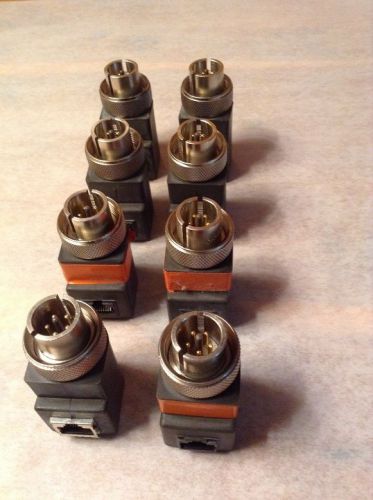 PHILIPS AGILENT H-P VIRIDIA  MERLIN CMS 24/26C BARREL CONNECTORS QUANTITY 8