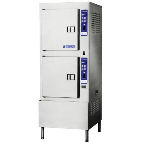 Cleveland 24cea10, 10-pan floor electric convection steamer, steamcraft ultra 10 for sale