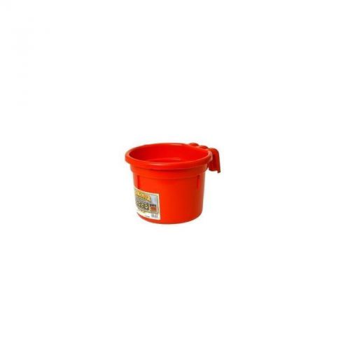 Livestock pet sturdy pail hook over 8 quart red for sale