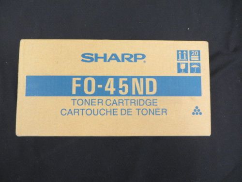 Genuine Sharp FO-45ND Toner Cartridge FO-4500 FO-5500 FO-6600 OEM NIB