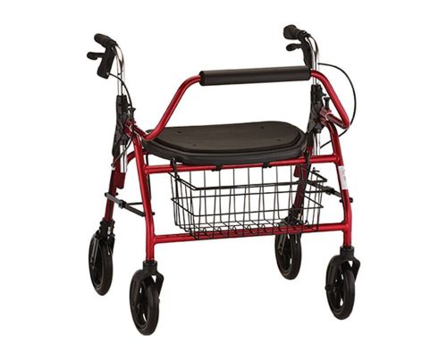 Mighty mack heavy duty walker, red, free shipping, no tax, item 4216rd for sale