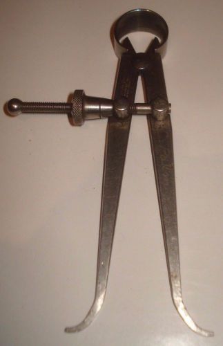 Lufkin 4 inch spring-type inside calipers w/ flat legs for sale