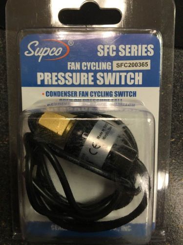Pressure switch *fan cycling open: 200 close: 365 for sale