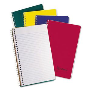 Earthwise Small Size Notebook, College/Medium, 6 x 9 1/2, White, 150 Sheets