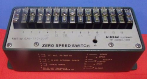Airpax Electronics Zero Speed Control 075-130-0001