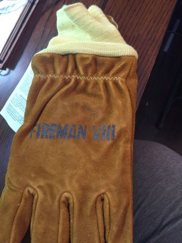 Firefighter Leather Gloves XXL NEW