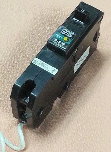 Cutler Hammer ,Westinghouse , Eaton , 1Pole 15A ,  Arc Fault  Breaker BR115CAF