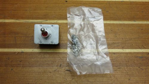 Honeywell 4tl1-3 panel mount toggle micro switch tl series 4 pole 2 position 15a for sale