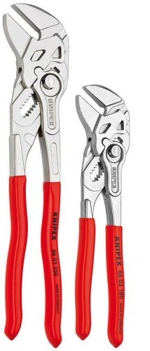 Knipex Set 7&#034; &amp; 10&#034; Plier Wrench  German Made 86 03 180 &amp; 86 03 250