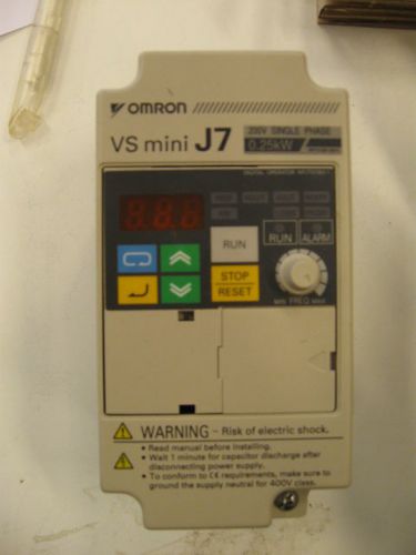 Omron Frequency Converter CIMR-J7AZB0P2 - Frequency Inverter