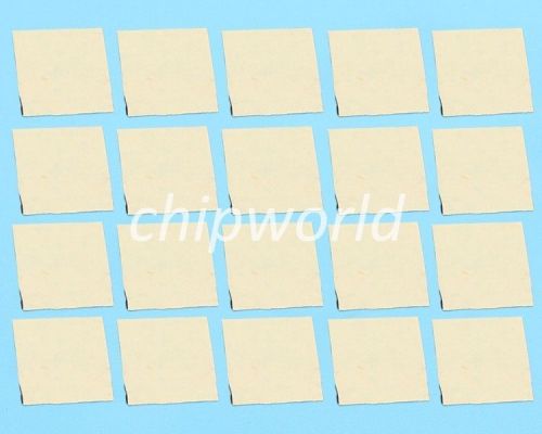 20pcs cooling paste 25*25mm for heat sink new for sale