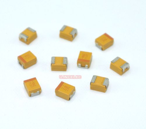 20pcs 47uf 16v avx tantalum capacitor 7343 smd for sale