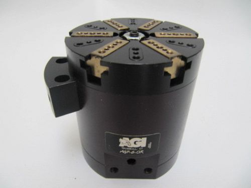 (new) agi pneumatic 6-finger parallel gripper agp-6-or for sale