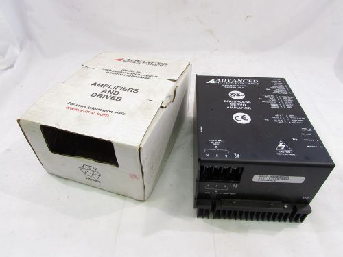 Advanced motion control b40a40ace brushless servo amplifier 270vac 50/60hz *nib* for sale